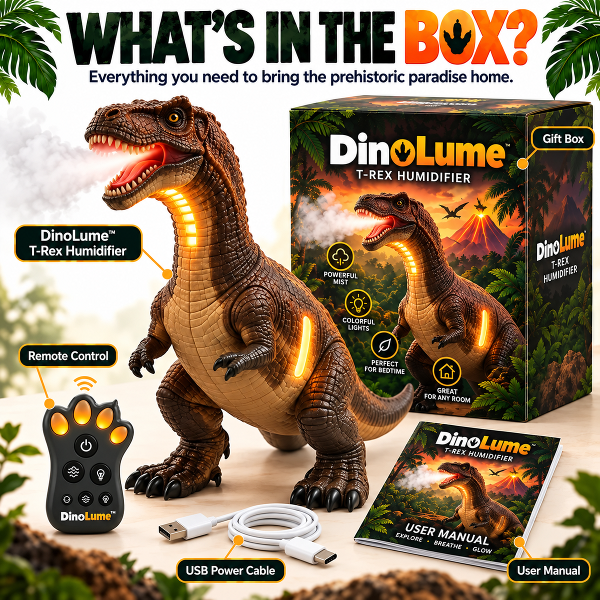 DinoLume Trex Humidifier